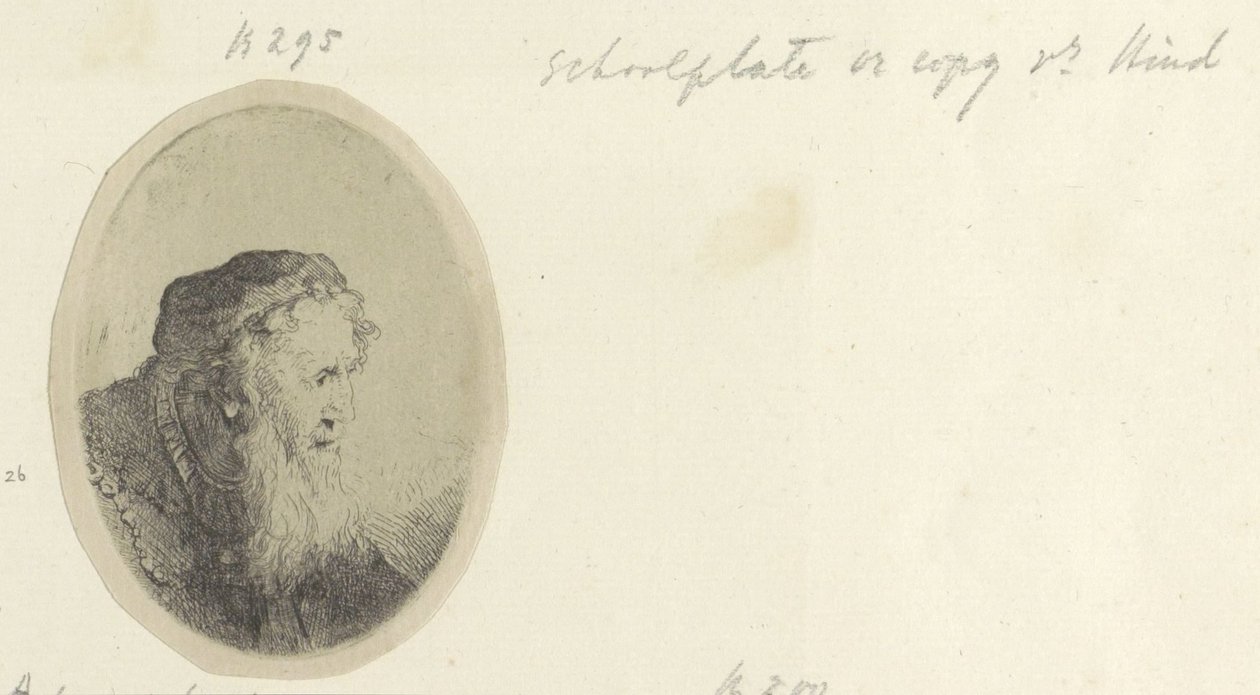 Alter Mann mit Bart von Ferdinand Bol