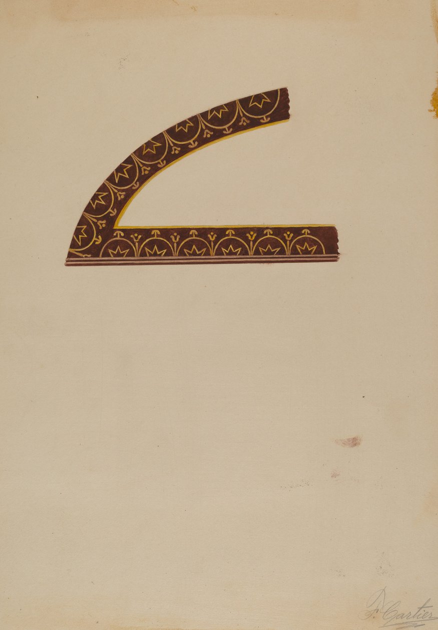 Design aus dem China-Schrank von Ferdinand Cartier