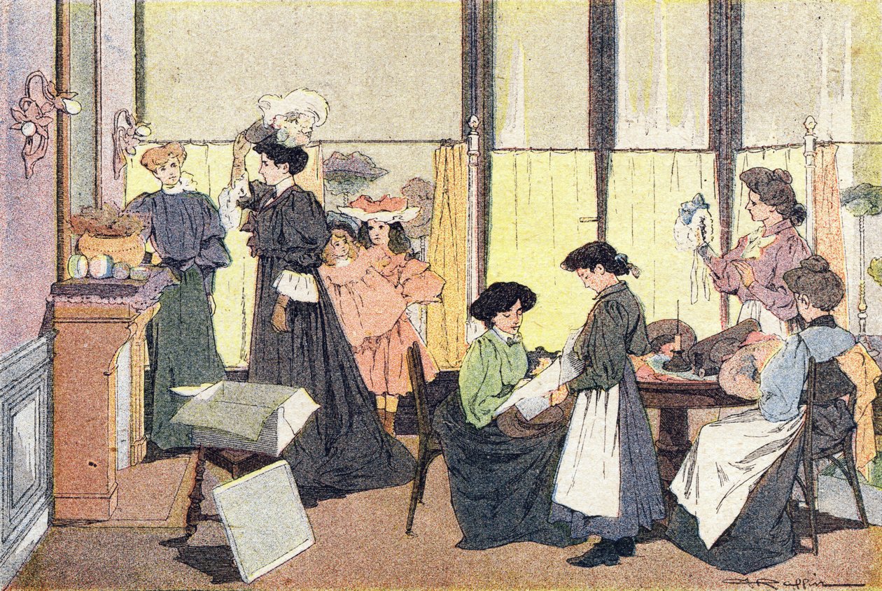 Die Modistin, in Imagier de l