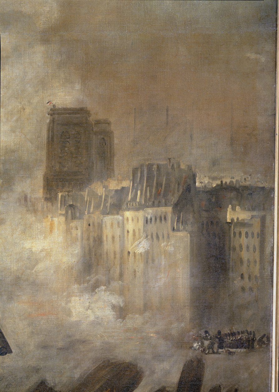 28. Juli 1830; Die Freiheit führt das Volk von Ferdinand Victor Eugene Delacroix