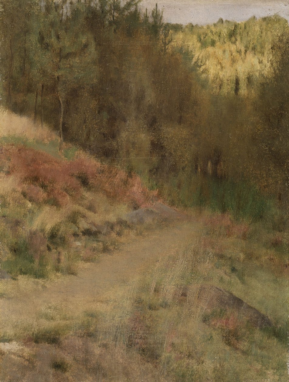 Landschaft in Fosset von Fernand Khnopff