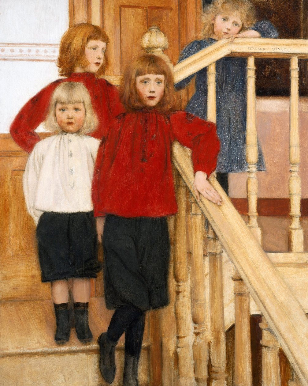 Die Kinder von Monsieur Neve von Fernand Khnopff