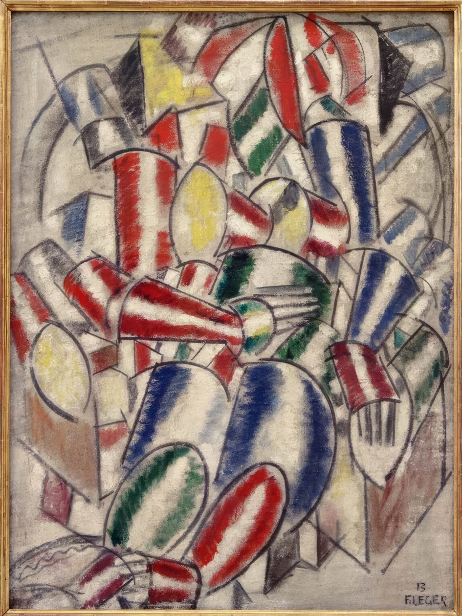 Frau im Sessel von Fernand Leger