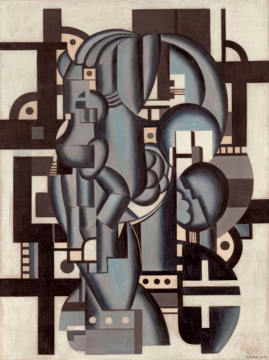 Komposition in Blau von Fernand Leger