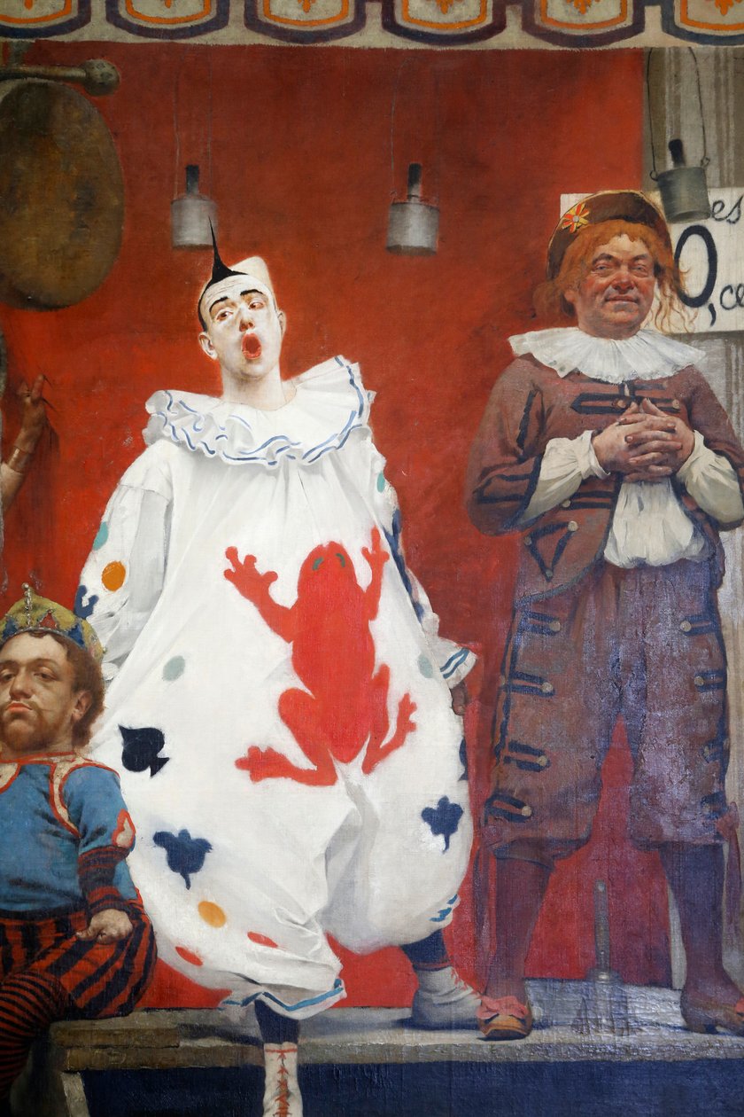 Die Akrobaten (Detail), 1888 von Fernand de Cordova Pelez