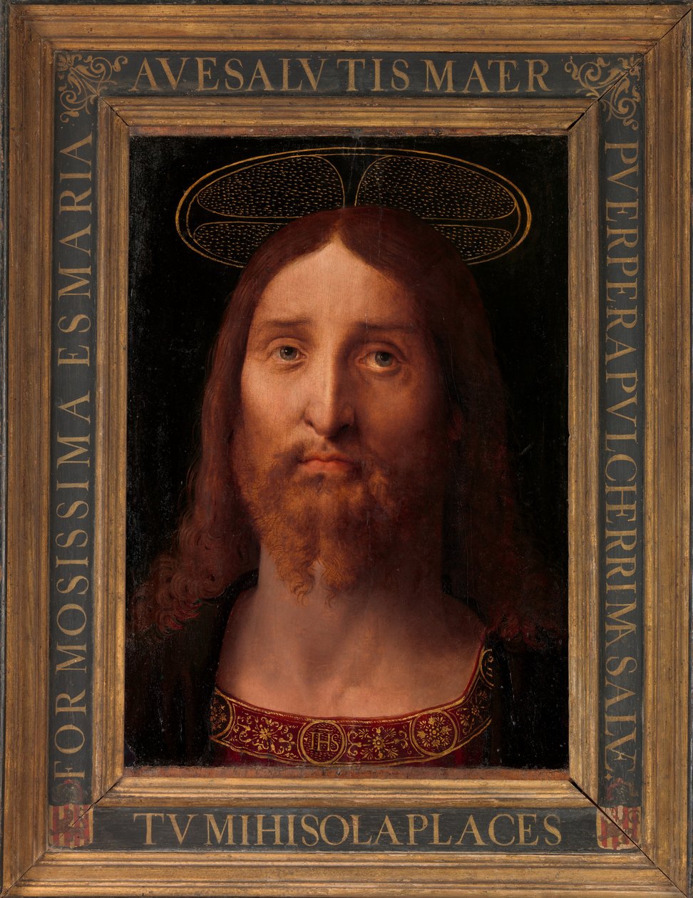 Kopf von Christus, ca. 1506 von Fernando Yáñez de la Almedina