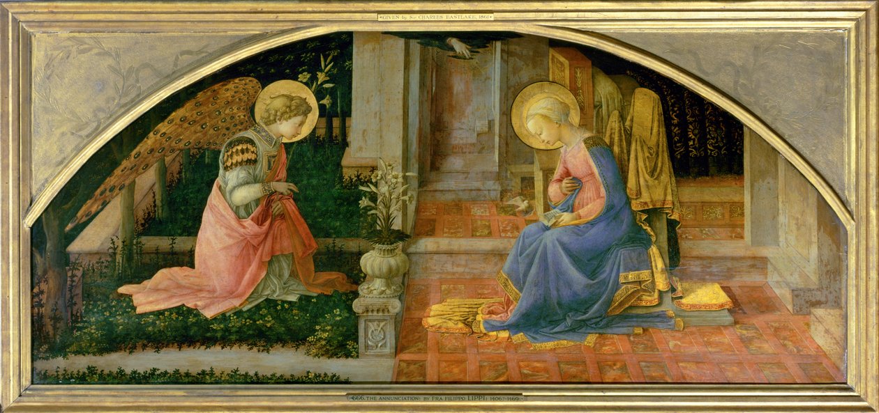 Die Verkündigung von Filippino Lippi