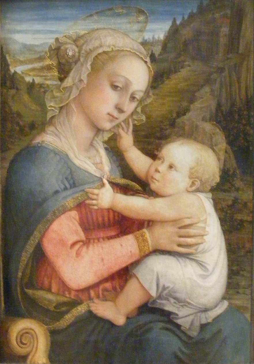 Maria mit Kind von Filippo Lippi
