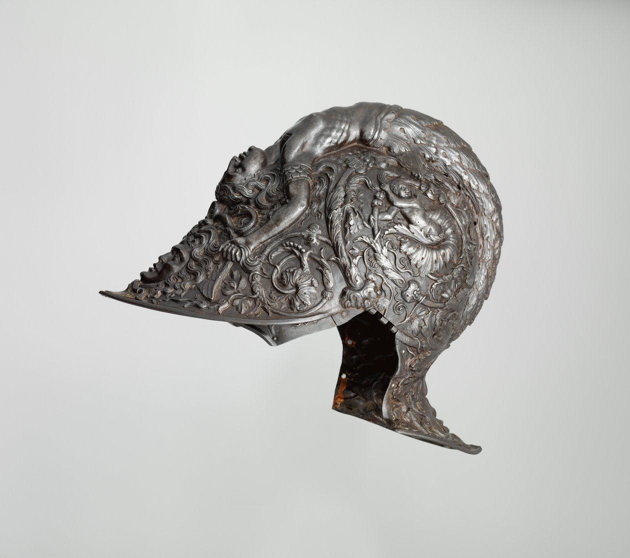 Burgonet, 1543 von Filippo Negroli: Kunstdruck kaufen