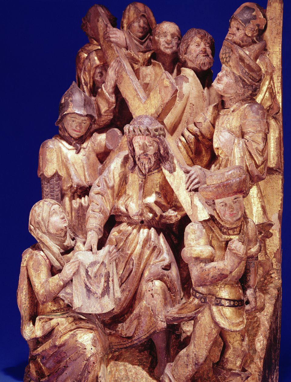 Christus trägt das Kreuz mit der heiligen Veronika von Flemish School
