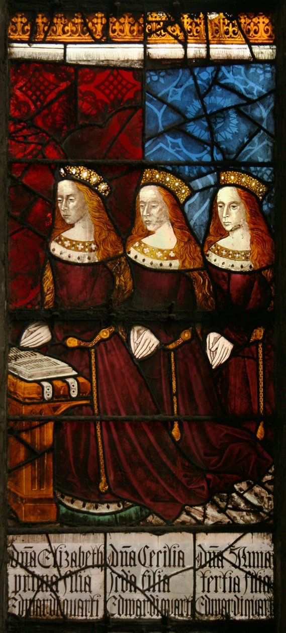 Töchter von König Edward IV von Flemish School