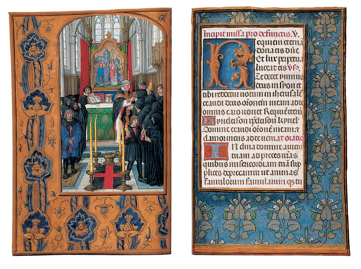 Folios aus dem Rothschild-Stundenbuch, Gent oder Brügge, ca. 1505 von Flemish School