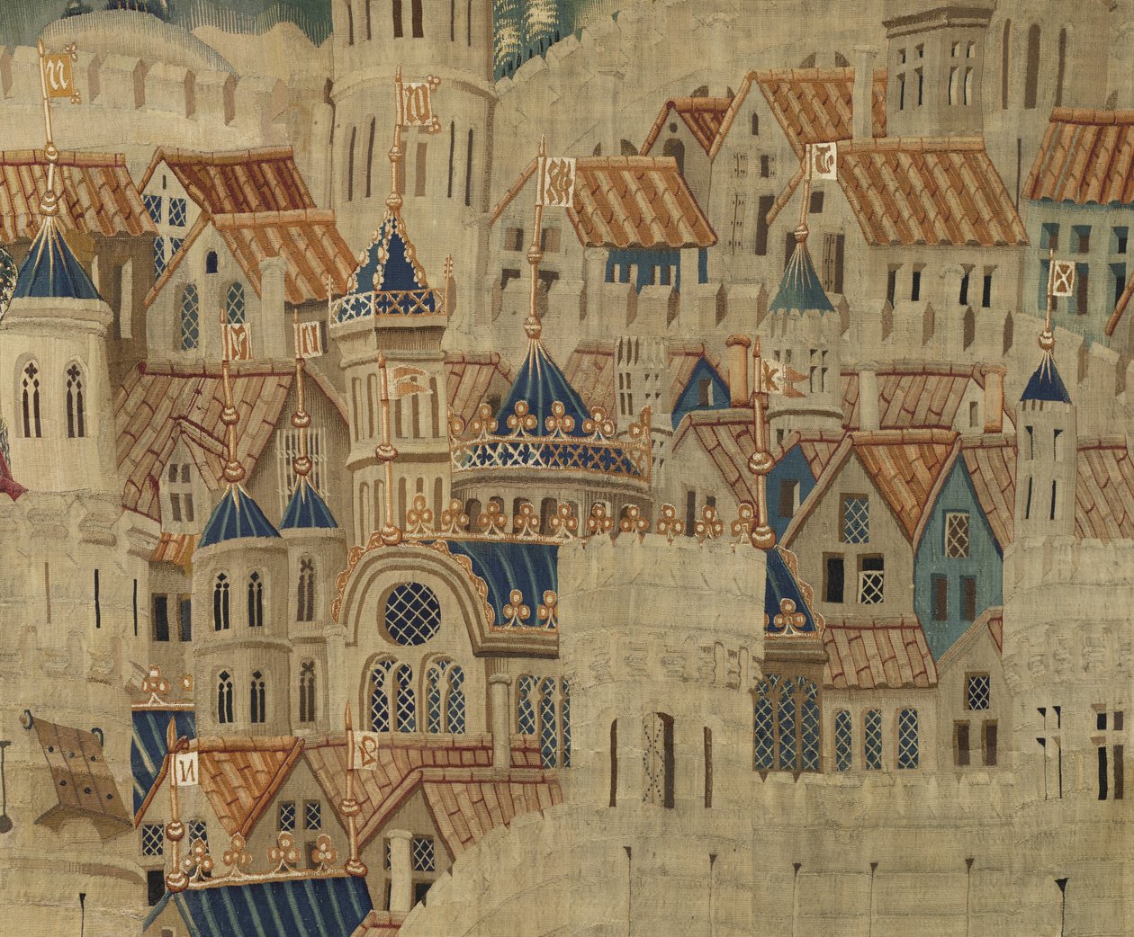 Wandteppich, der die Eroberungen von König Alfons V. von Portugal zeigt von Flemish School