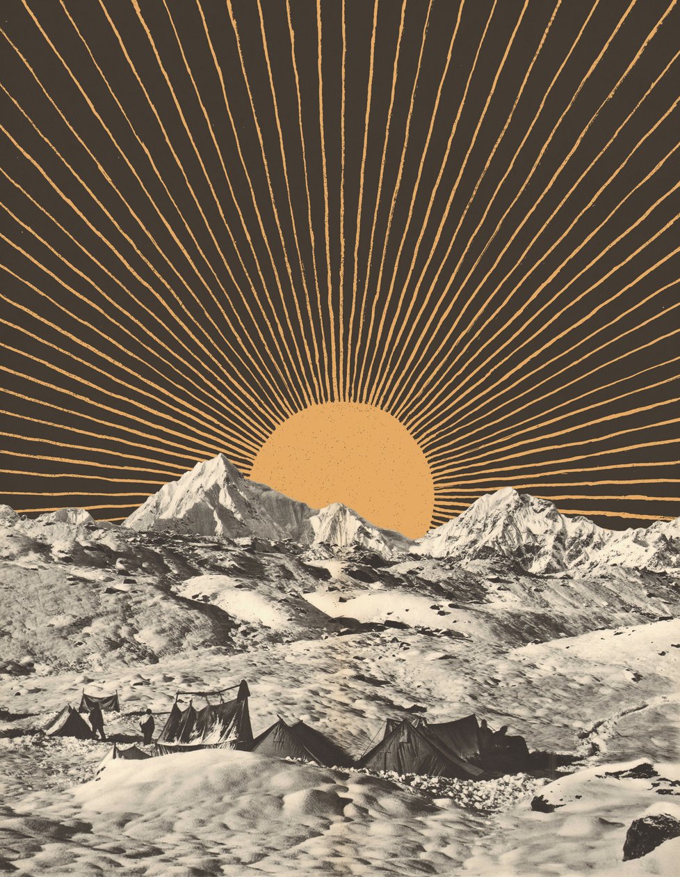 Berglandschaft 6 von Florent Bodart