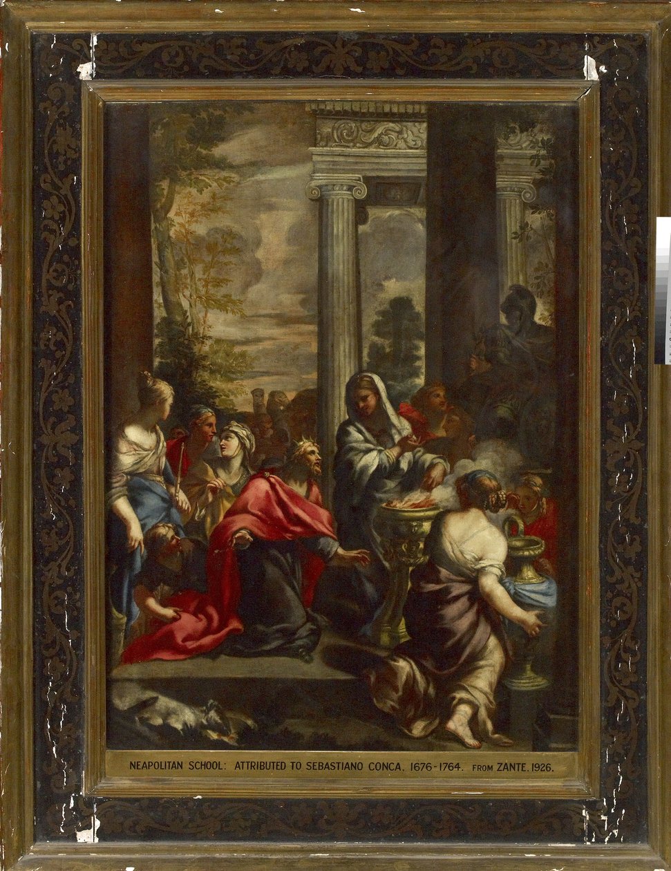 Die Götzenanbetung Salomos, ca. 1675 - 1695 von Florentine School