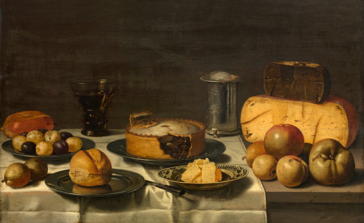 Ein niederländisches Frühstück von Floris Gerritsz van Schooten