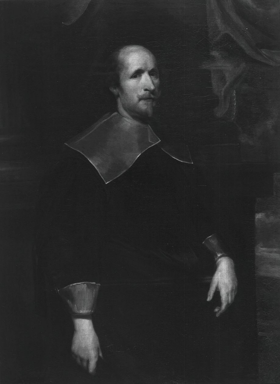 Porträt eines Mannes, 1625-30 von Follower of Anthony van Dyck.