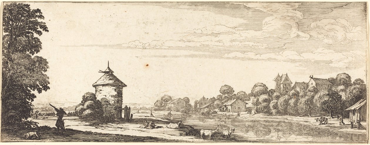 Das Taubenhaus von Follower of Jacques Callot