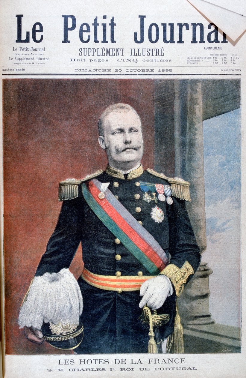 Karl I., König von Portugal, 1895 von Fortuné Méaulle
