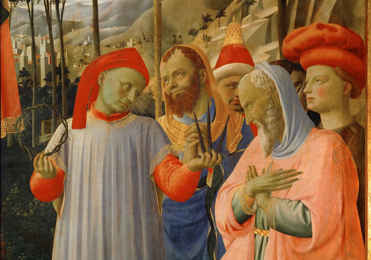 Eine Gruppe von Männern von Fra (c.1387-1455) Angelico