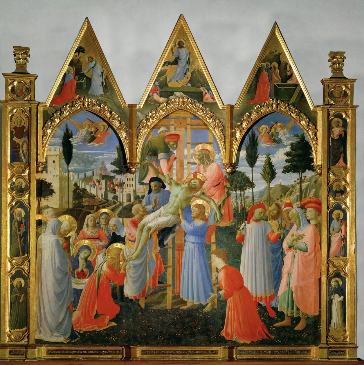 Abnahme vom Kreuz von Fra (c.1387-1455) Angelico