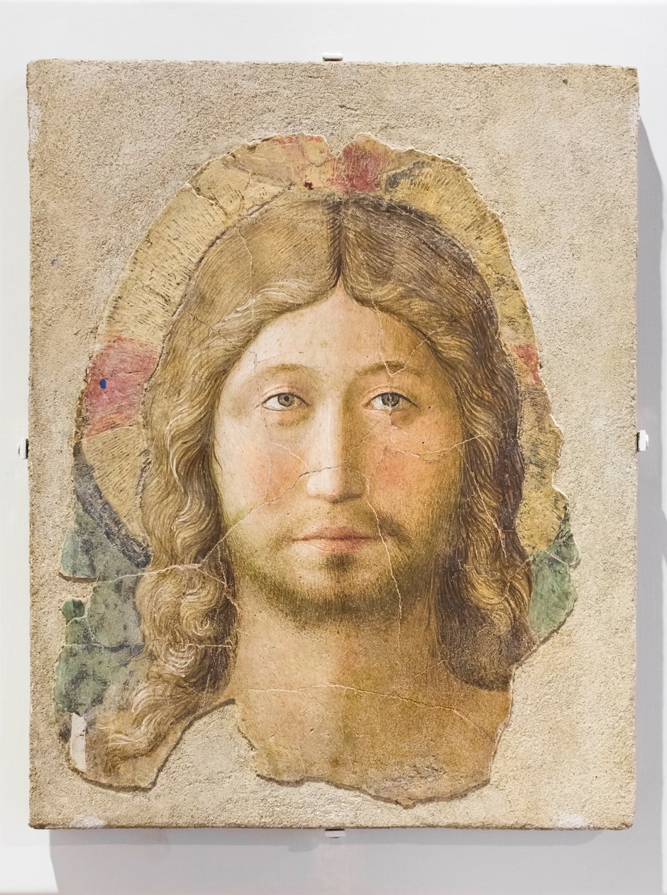 Christuskopf, Mitte des 15. Jahrhunderts von Fra (c.1387 1455) Angelico