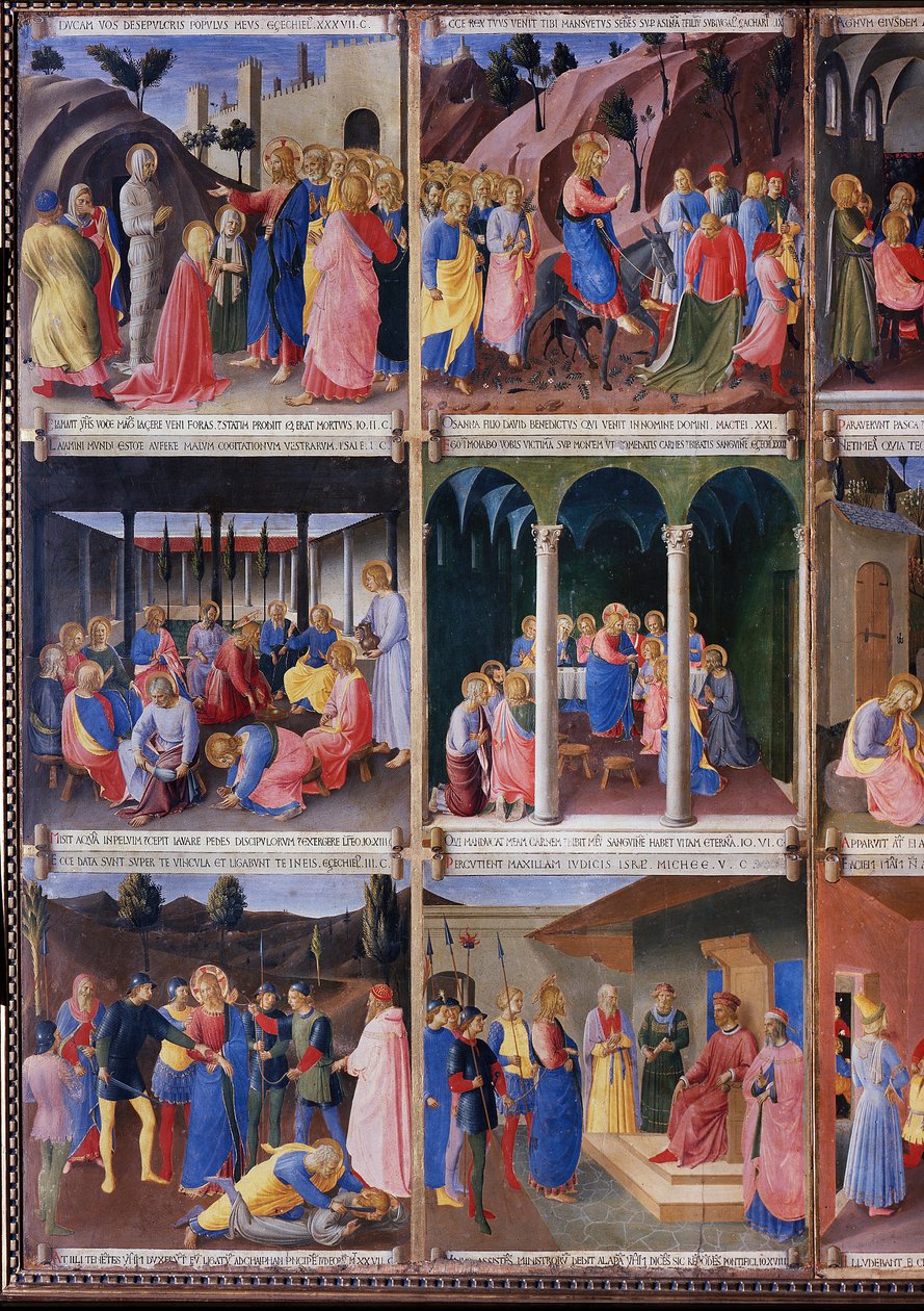 Leben Christi, Armadio degli Argenti von Fra  Angelico