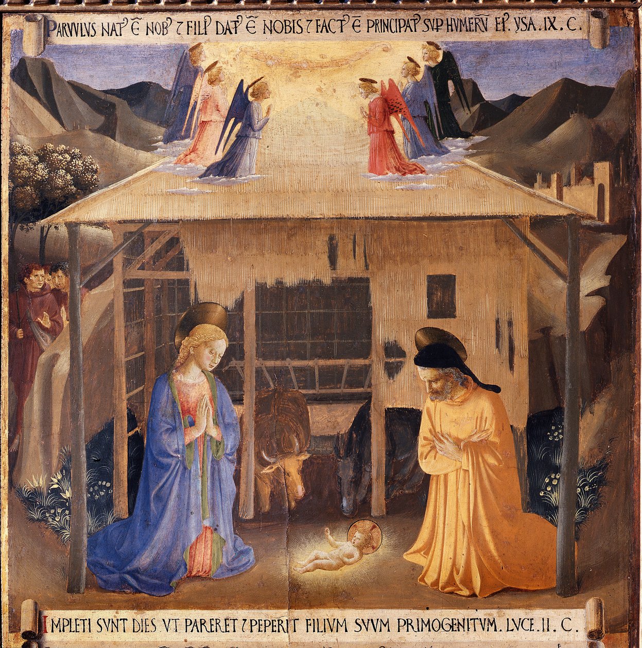 Leben Christi: die Geburt, Armadio degli Argenti von Fra  Angelico
