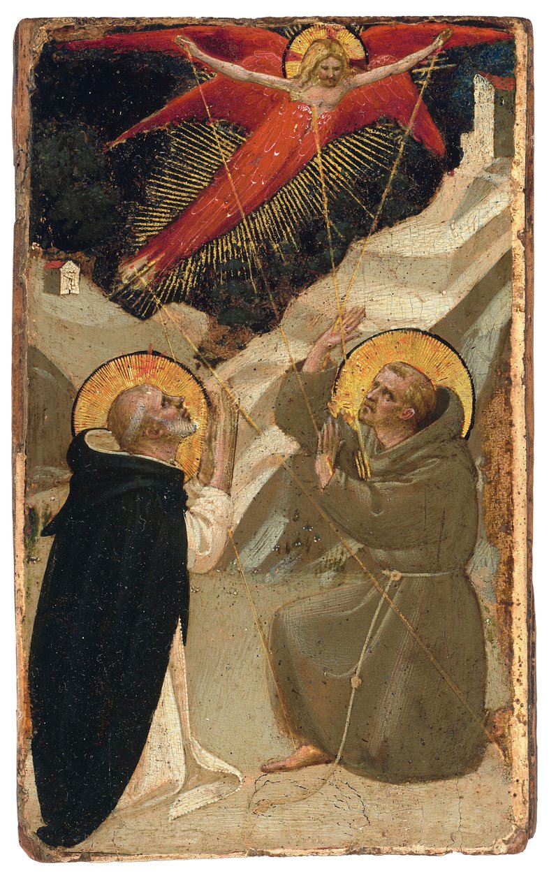 Dominikus und die Stigmatisierung des Franziskus