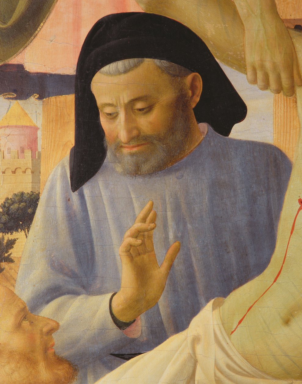 Santa Trinita (Detail) von Fra Angelico