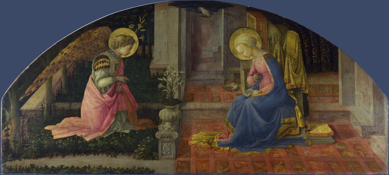 Die Verkündigung von Fra Filippo Lippi