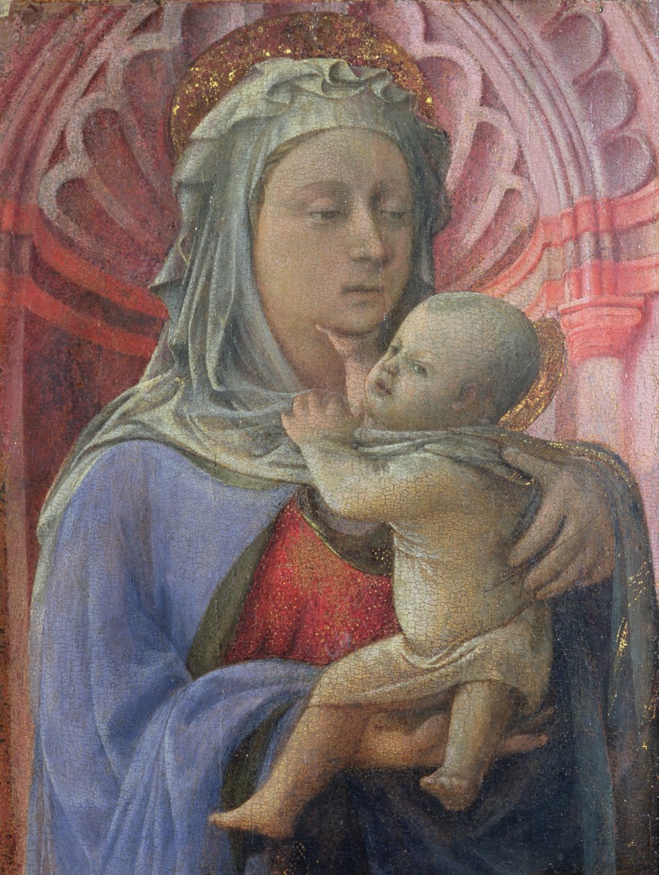 Madonna mit Kind, ca. 1430 von Fra Filippo Lippi
