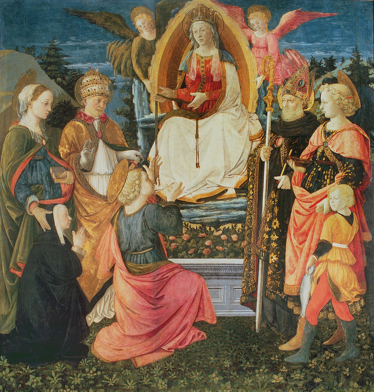 Die Madonna des heiligen Gürtels von Fra Filippo Lippi