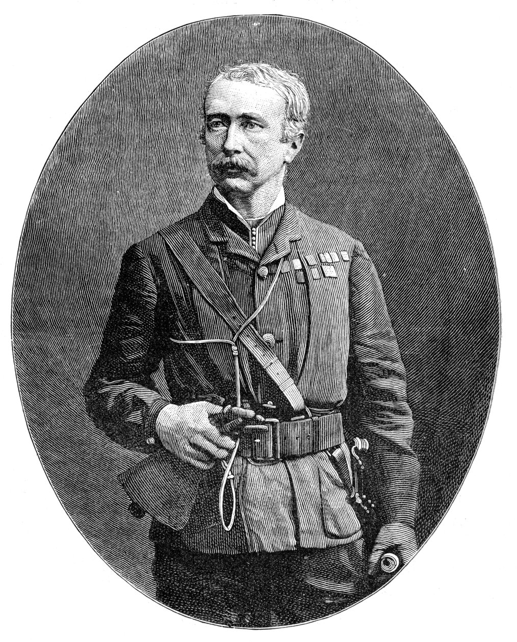 Garnet Joseph Wolseley, 1. Viscount Wolseley, irisch-britischer Soldat, 1900 von Fradelle and Young