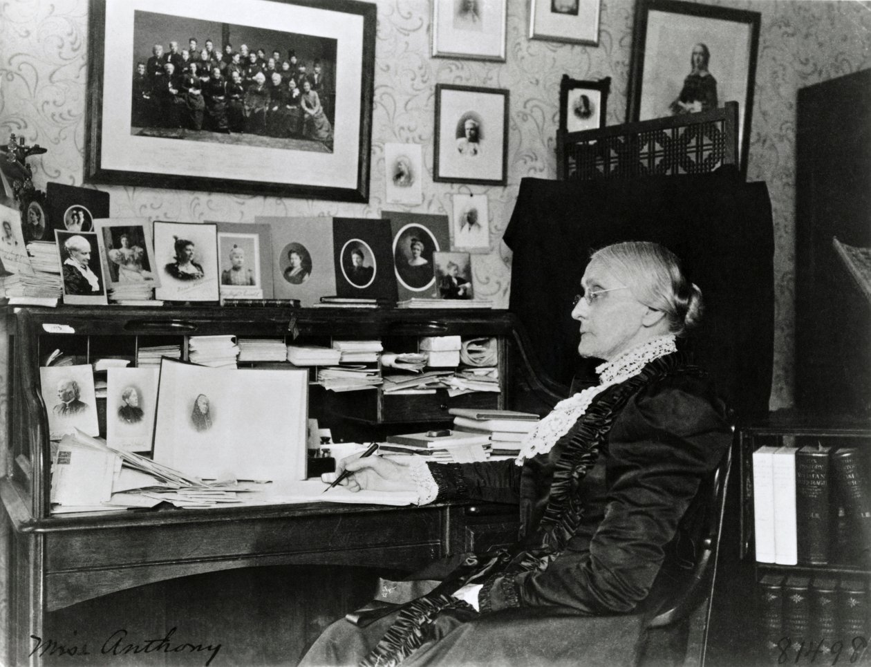Susan Brownell Anthony 1899 von Frances Benjamin Johnston