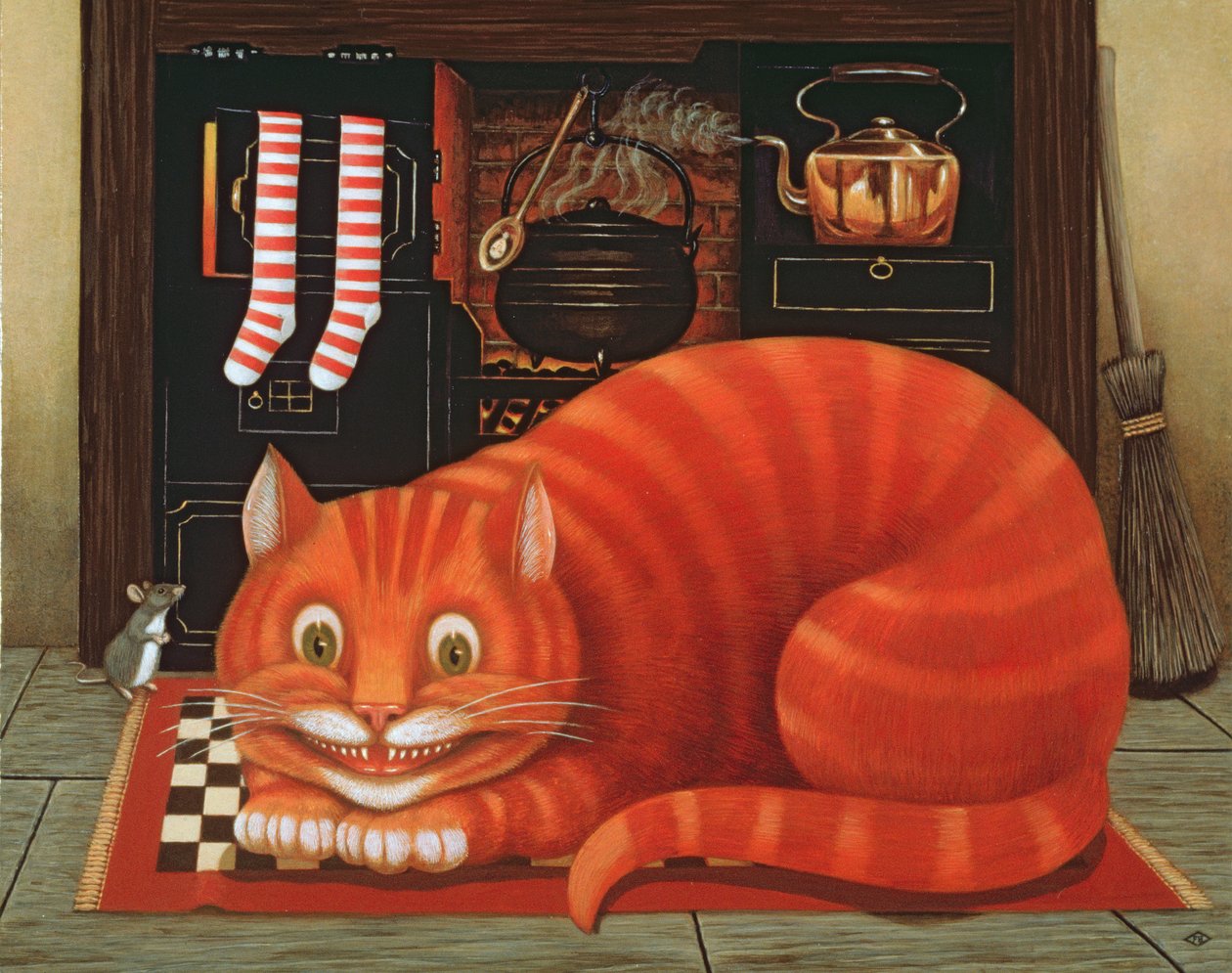 Die Grinsekatze von Frances Broomfield