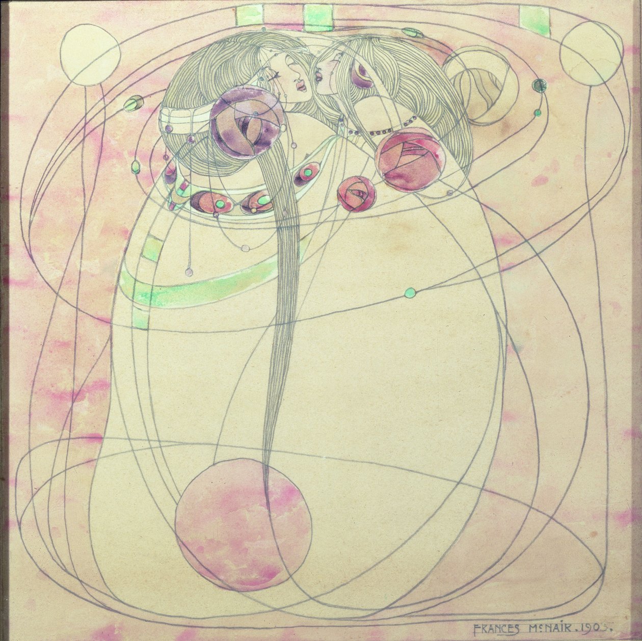 Der Geist der Rose, 1903 von Frances McNair