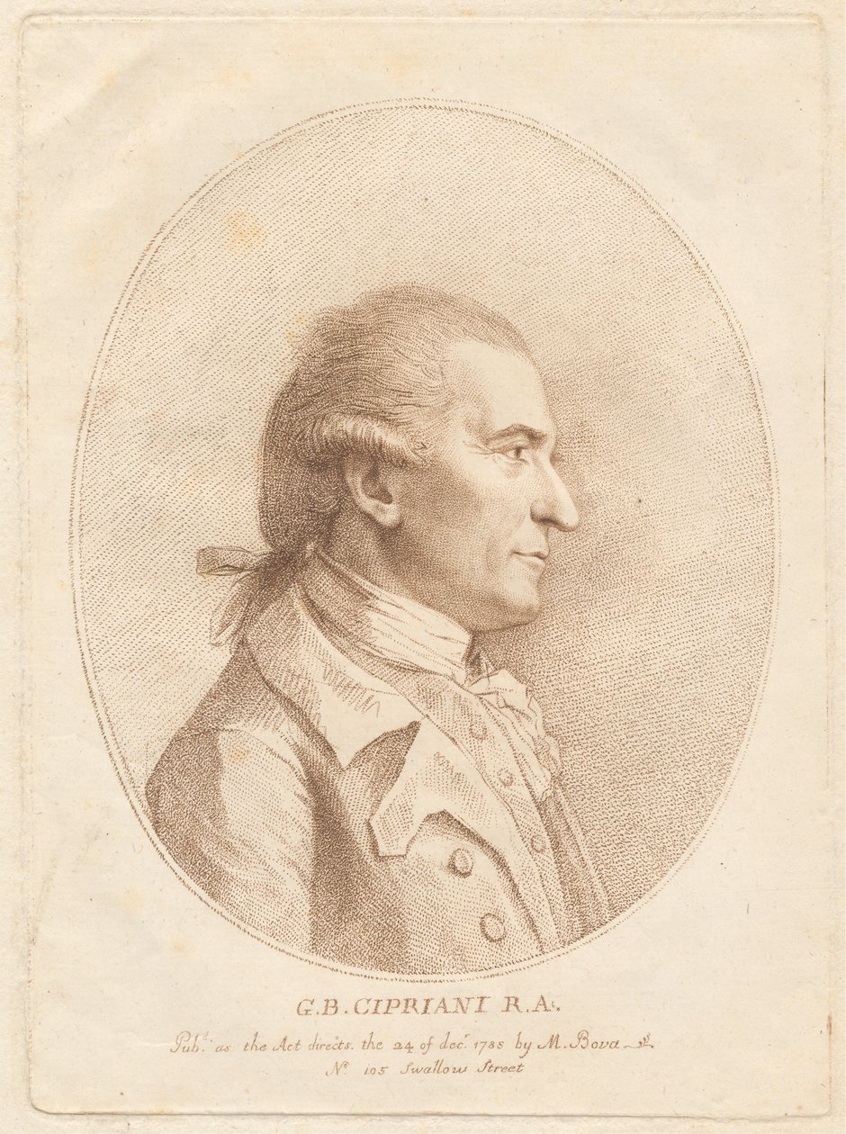 G. B. Cipriani, R.A. von Francesco Bartolozzi