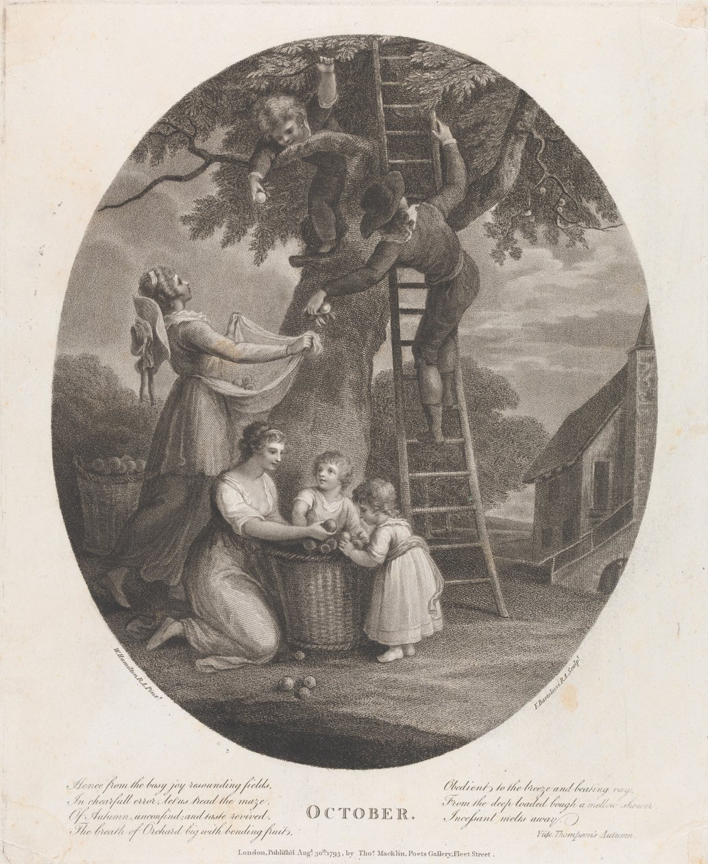 Oktober von Francesco Bartolozzi