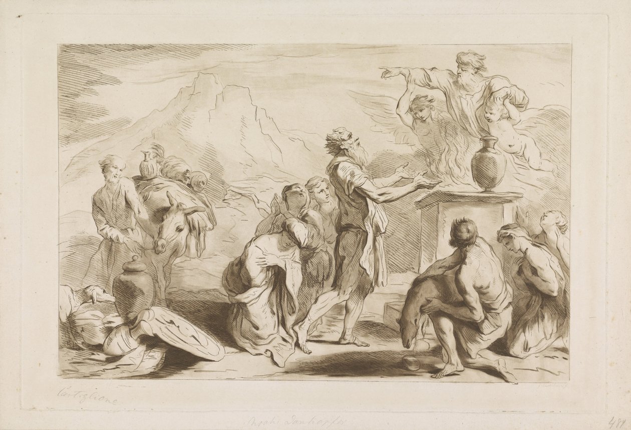 Opfer von Noah von Francesco Bartolozzi