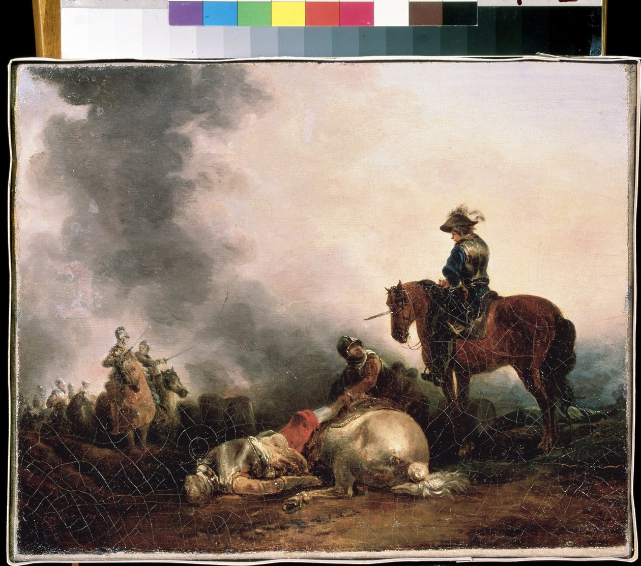 Nach der Schlacht von Francesco Giuseppe Casanova