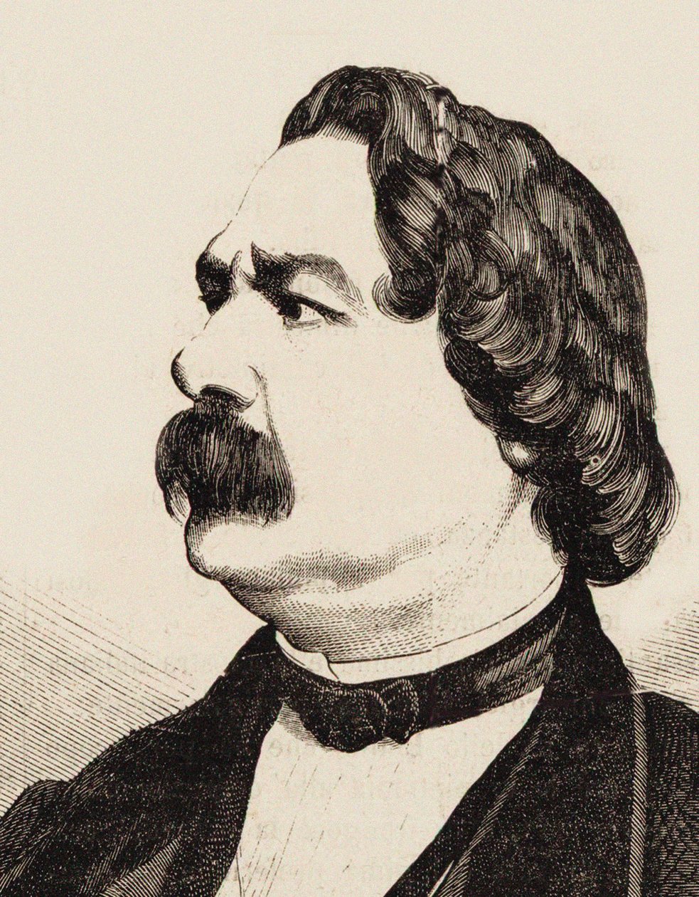 Porträt des Komponisten Enrico Petrella 1813-1877 von Francesco Gonin
