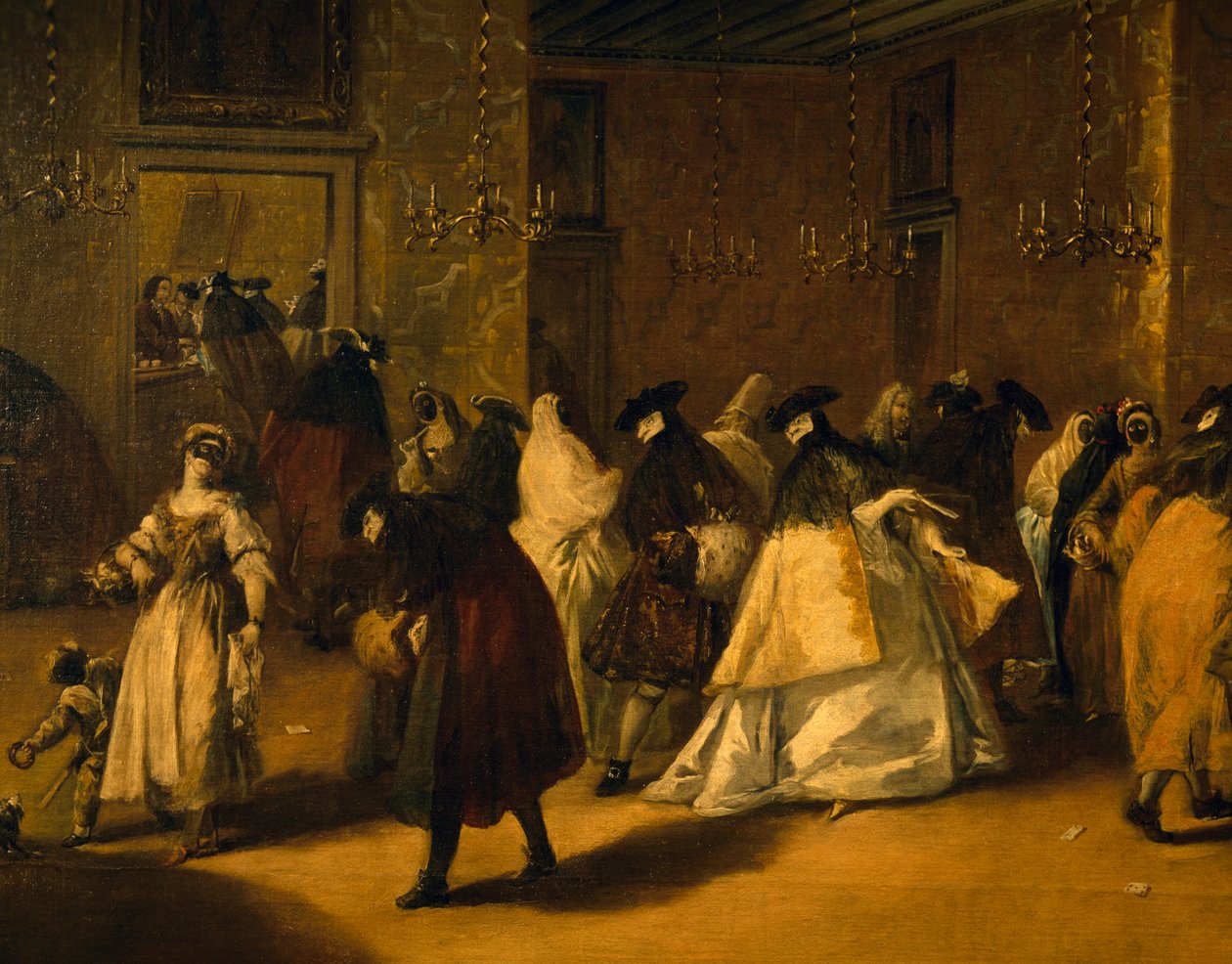 Il ridotto von Francesco Guardi: hochwertiger Kunstdruck