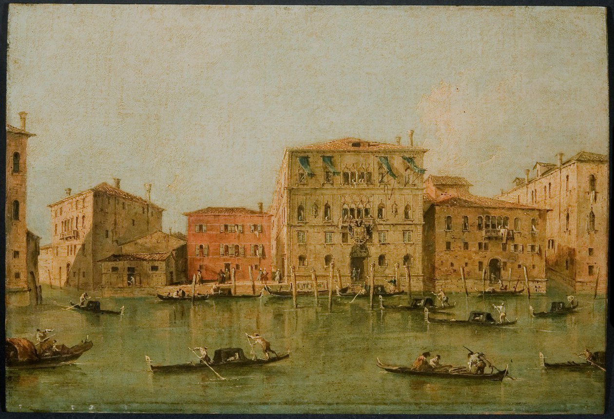 Ansicht des Palazzo Loredan dell