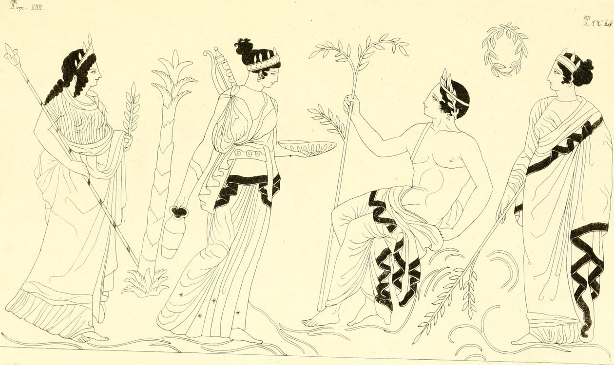 INGHIRAMI(1835) Malereien von Tonvasen Bd.3 T255 von Francesco Inghirami