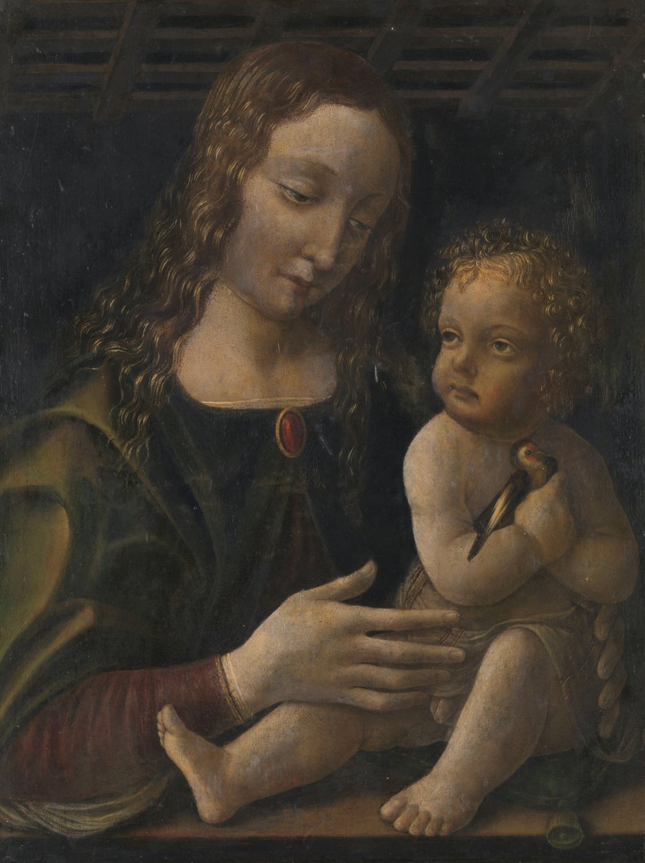 Maria mit Kind von Francesco Napoletano