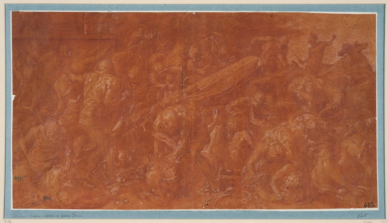 Agamemnon und Kassandra werden während eines Banketts ermordet von Francesco Primaticcio
