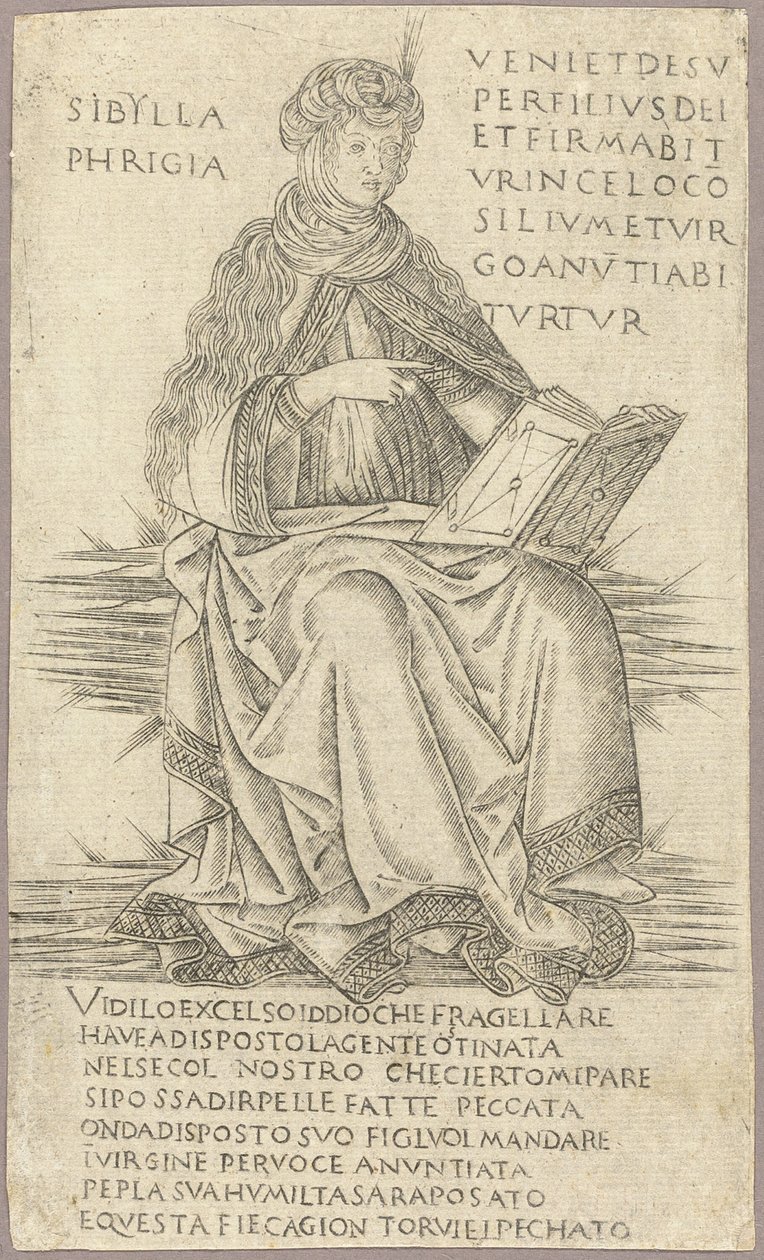 Die phrygische Sibylle von Francesco Rosselli