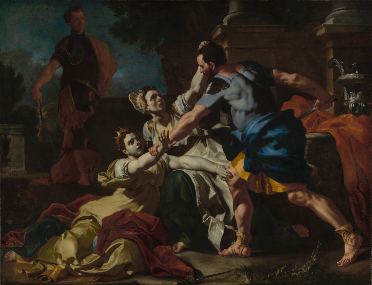 Tod der Messalina von Francesco Solimena