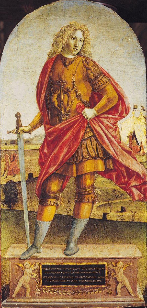 Publius Scipio Africanus (ca. 235-183 v. Chr.) von Francesco di Giorgio Martini